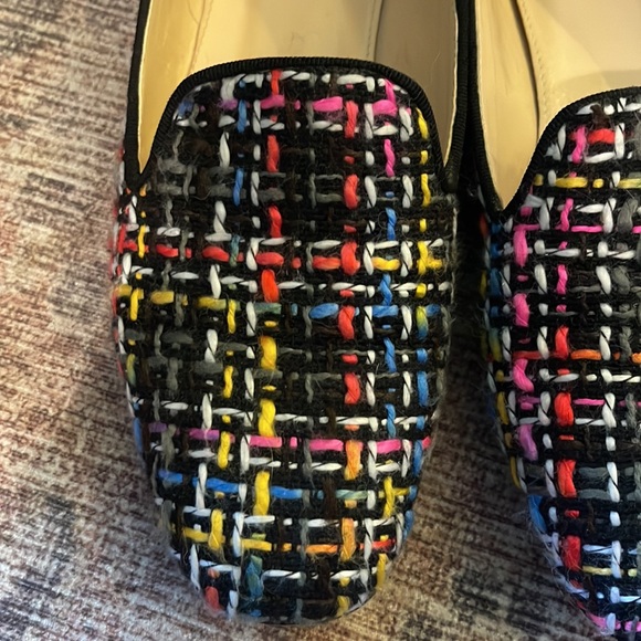 J. Crew rainbow tweed loafers. - Picture 6 of 8